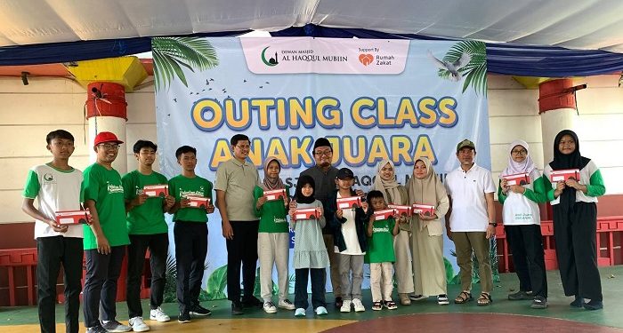 Dewan Masjid Al Haqqul Mubiin Adakan Outing Class Dan Penyaluran Beasiswa Bagi Anak Juara Di Dufan, Sarana Kegembiraan dan Silaturahmi