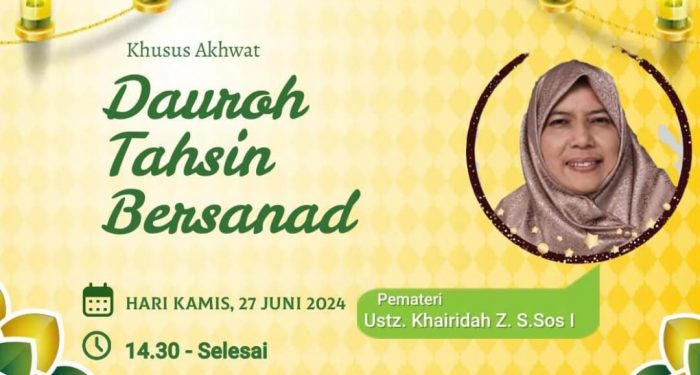 JPRMI Kota Malang Gelar Dauroh Tahsin Bersanad