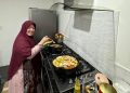 ayam minyak wijen pakai kacang mede