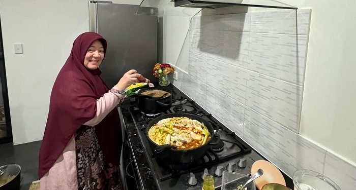 ayam minyak wijen pakai kacang mede