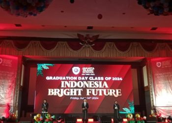 SD JISc Menyelenggarakan Wisuda Angkatan 2024 dengan Tema Indonesia Bright Future