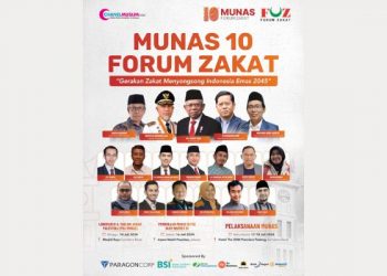 Momentum Musyawarah Nasional Forum Zakat Sebagai Gerakan Zakat Menyosong Indonesia Emas 2045