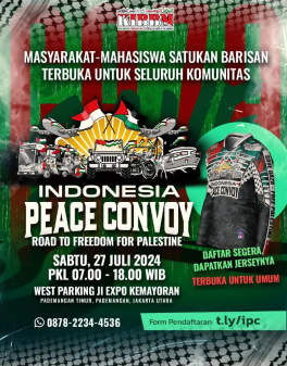 KIBBM Akan Gelar Indonesia Peace Convoy, Suarakan Kemerdekaan Palestina 