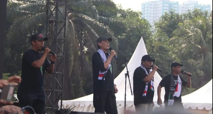 Tak Henti Bela Palestina, Indonesia Peace Convoy Ramaikan Jakarta 