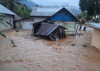 Banjir Gorontalo Meluas Menggenangi Hingga Enam Kecamatan