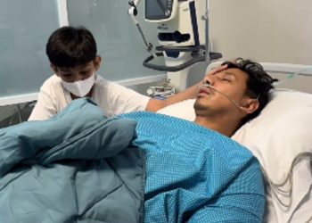 Rasa Sayang Kepada Sang Ayah, King Faaz A Rafiq Shalawatin Sony Septian di ICU agar Cepat Pulih