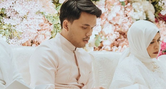 Potret Pengajian Thariq Halilintar dan Aaliyah Massaid Jelang Pernikahan