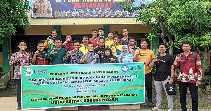 Universitas Negeri Medan Adakan Bimbingan P5 Berbasis Olahraga Tradisional
