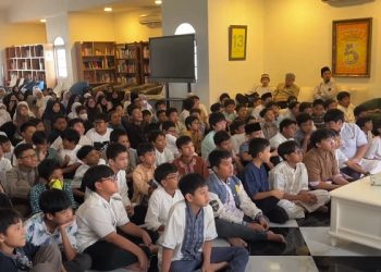 Siswa Kelas Empat, Lima, Enam SD JISc Adakan Ifthar Jama’I dan Pesantren Ramadhan