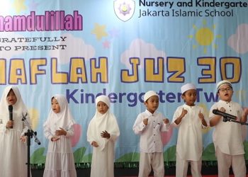 TK Jakarta Islamic School (JISc) Adakan Haflah Juz 30 Dalam Lingkungan Sekolah