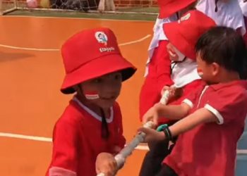 Memperingati Hari Kemerdekaan Indonesia, TK JISc Gelar Lomba Seru dan Kreatif