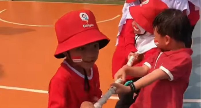 Memperingati Hari Kemerdekaan Indonesia, TK JISc Gelar Lomba Seru dan Kreatif