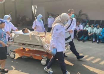 Gedung Lantai Enam Rumah Sakit Pusat Pertamina Mengalami Kebakaran