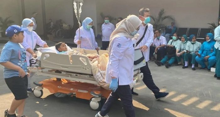 Gedung Lantai Enam Rumah Sakit Pusat Pertamina Mengalami Kebakaran