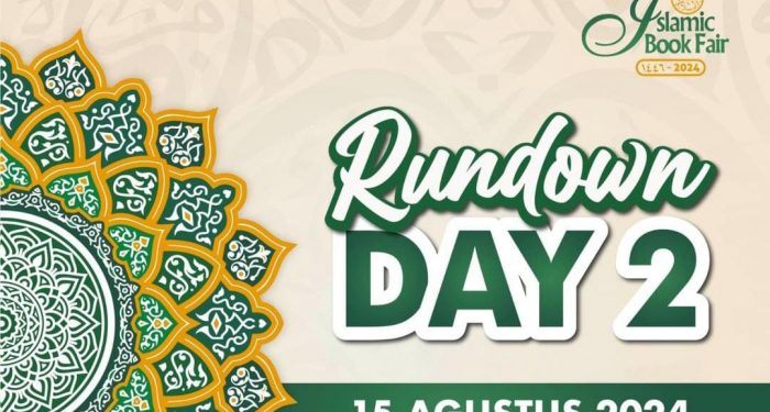 Jadwal Islamic Book Fair Kamis 15 Agustus 2024