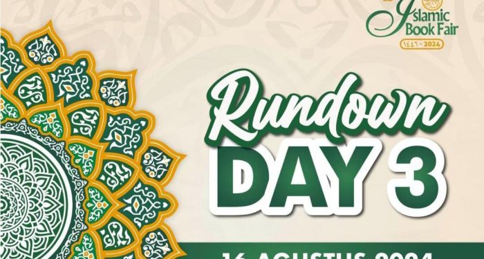Jadwal Islamic Book Fair Kamis 16 Agustus 2024
