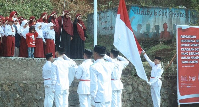 Peringati HUT ke-79 RI, Perkumpulan AQL Gelar Upacara di Bogor