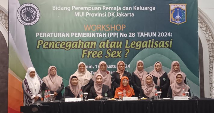 Sikapi Polemik PP Nomor 28 Tahun 2024, Bidang PRK MUI Jakarta Gelar Workshop