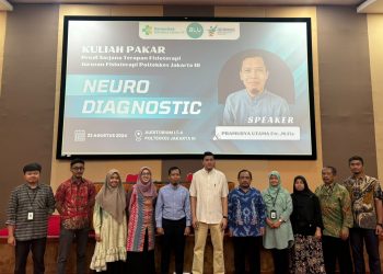 Jurusan Fisioterapi Poltekkes Kemenkes III Gelar Kuliah Pakar tentang Neuro Diagnostic