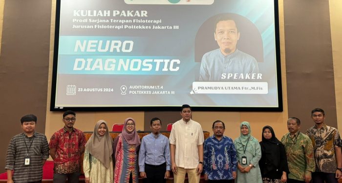 Jurusan Fisioterapi Poltekkes Kemenkes III Gelar Kuliah Pakar tentang Neuro Diagnostic