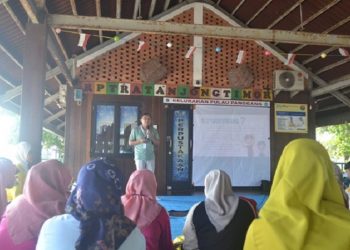 Vokasi UI Edukasi Pemanfaatan Ikan dan Kacang-kacangan dalam Pengabdian Masyarakat di Pulau Panggan