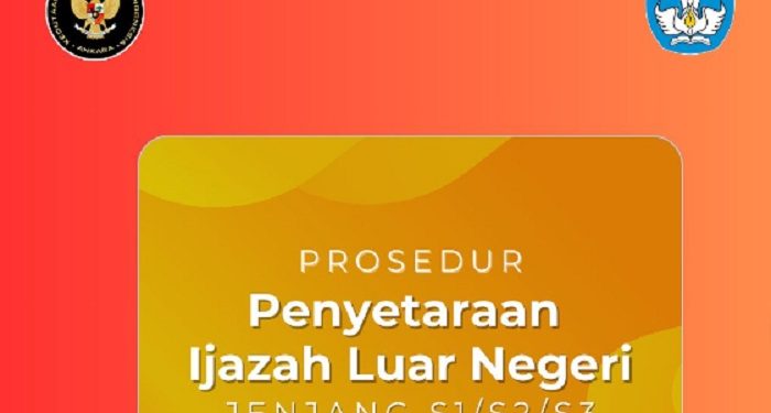 Ketahui Prosedur Penyetaraan Ijazah Luar Negeri Jenjang S1 Hingga S3