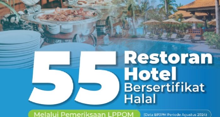 Simak Daftar 55 Restoran Hotel Bersertifikat Halal