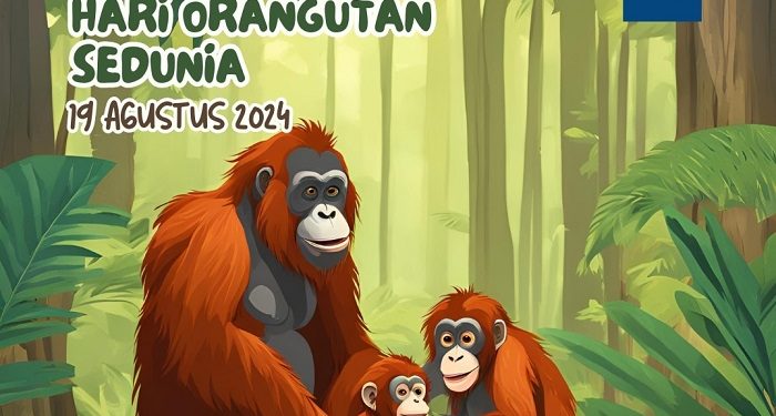 Hari Orangutan Sedunia Diperingati Setiap Tanggal 19 Agustus