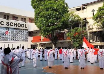 Jakarta Islamic School Adakan Upacara Hari Kemerdekaan Indonesia HUT Ke 79