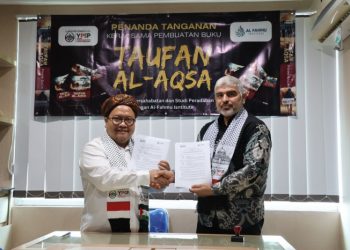 YPSP Umumkan Finalisasi Perjanjian Pencetakan Buku Taufan Al Aqsha