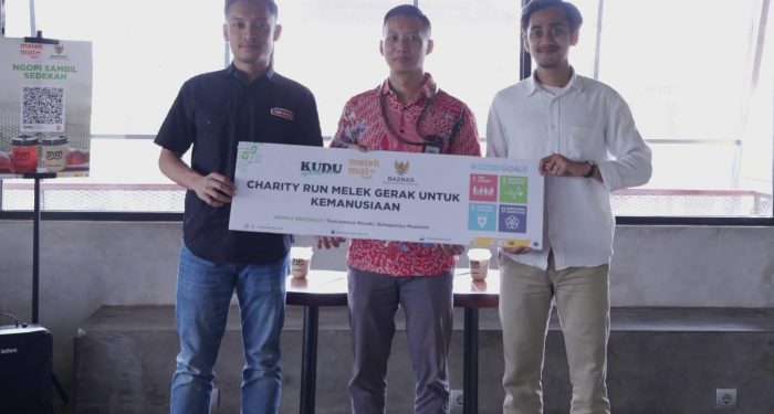 Program Unik Ngopi Sambil Sedekah dari Melek Mata Coffee dan BAZNAS RI