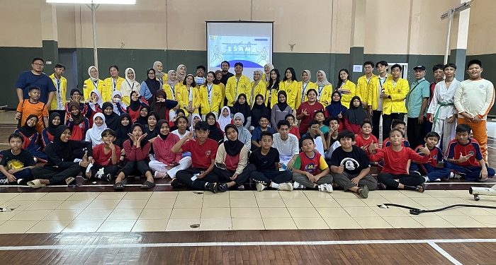 Mahasiswa Fisioterapi Vokasi UI Edukasi Biomekanik di Club Taekwondo Volcano Depok