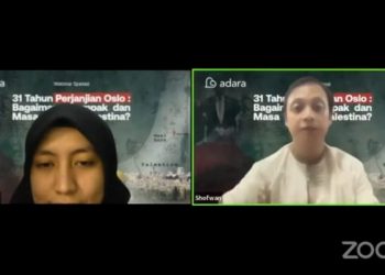Adara Relief International Gelar Webinar 31 Tahun Perjanjian Oslo