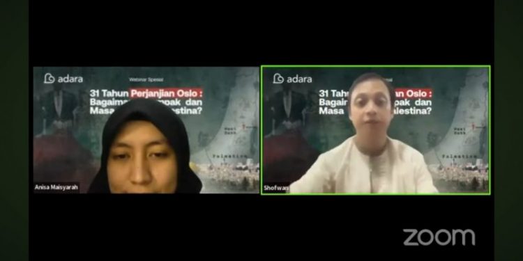 Adara Relief International Gelar Webinar 31 Tahun Perjanjian Oslo