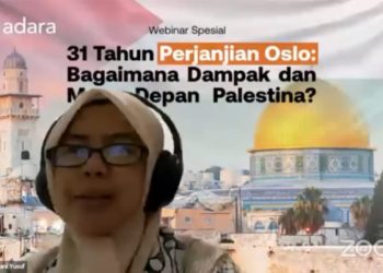 Adara Relief International Gelar Webinar: Dampak Perjanjian Oslo Terhadap Ekonomi dan Sumber Daya Air Palestina