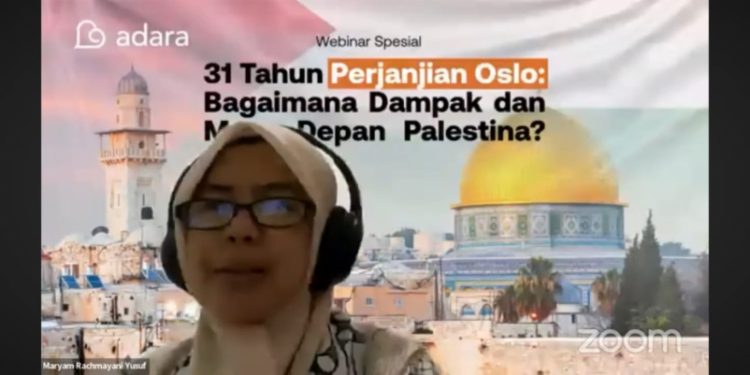 Adara Relief International Gelar Webinar: Dampak Perjanjian Oslo Terhadap Ekonomi dan Sumber Daya Air Palestina
