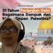 Adara Relief International Gelar Webinar: Dampak Perjanjian Oslo Terhadap Ekonomi dan Sumber Daya Air Palestina