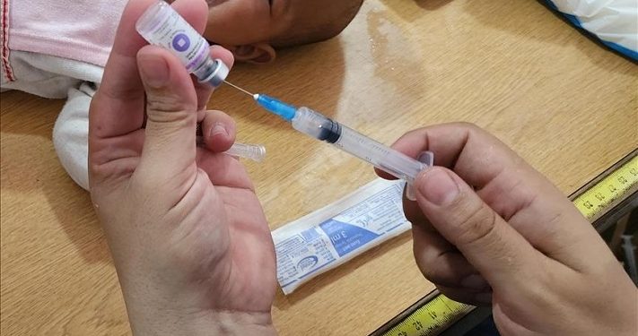 PBB Pastikan 640.000 Anak Gaza Dapat Vaksinasi Polio