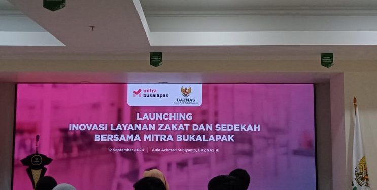 BAZNAS RI Launching Inovasi Layanan Zakat dan Sedekah Bersama Mitra Bukalapak