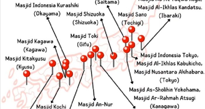 Simak Daftar Masjid Indonesia di Jepang