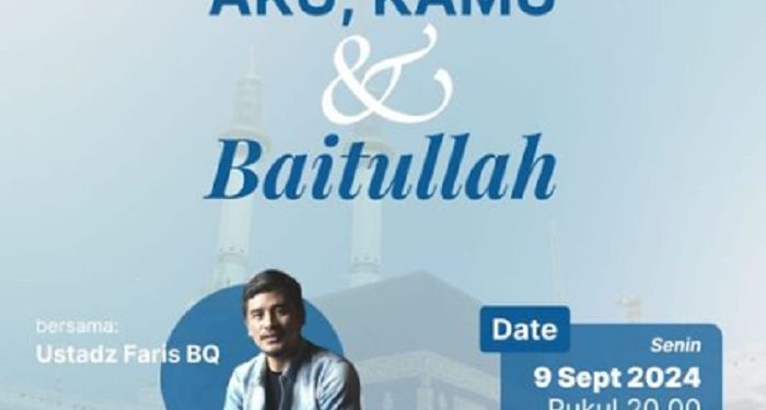 Iman Talk Live Instagram dengan Tema Aku, Kamu dan Baitullah