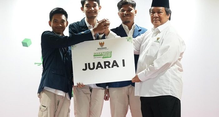Tim Mahasiswa Universitas IPB Raih Juara Pertama Zakathon 2024