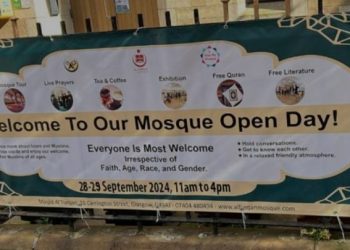 Pusat Islam Al Furqan di Glasgow’s West End Menyelenggarakan Hari Terbuka Masjid