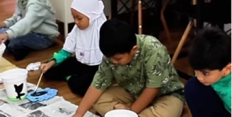 Kreatif dan Inspiratif, Siswa SD JISc Khusus Kelas 1 dan 2 Mengikuti Green Day