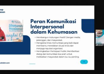 Bahas Komunikasi Interpersonal, Muslimah Wahdah Sulsel Harap Kualitas Tenaga Humas Lebih Baik