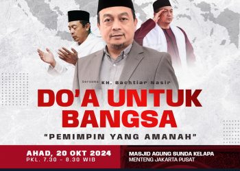 Ustaz Bachtiar Nasir Sampaikan Doa Keselamatan Rakyat Saat Pelantikan Prabowo