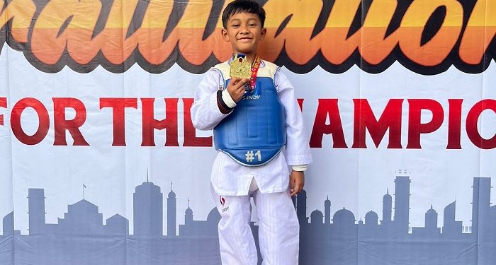 Muhammad Shaquell Rasendrio Mahyudi, Siswa JISc Raih Medali Emas pada Piala Kemenpora RI