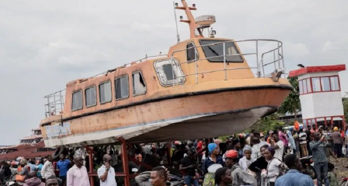 Sebuah Perahu Terbalik di Danau Kivu Kongo Menewaskan 78 Orang