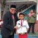 Zelvin Quinno, Siswa SD JISc Berhasil Meraih Juara Satu Taekwondo Kemenpora Cup