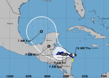 Badai Tropis Baru di Karibia Mengancam Membawa Hujan Lebat